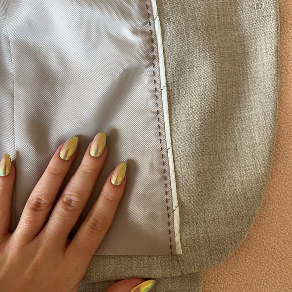 The Limited women’s light grey pantsuit set size 2 - Picture 6 of 10